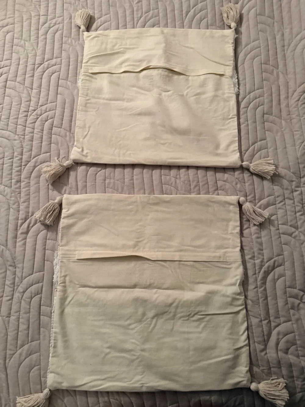New pillow covers 20” by 20”